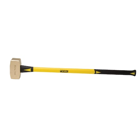 Abc Hammers 10 lb. Brass Hammer with 33" Fiberglass Handle ABC10BF
